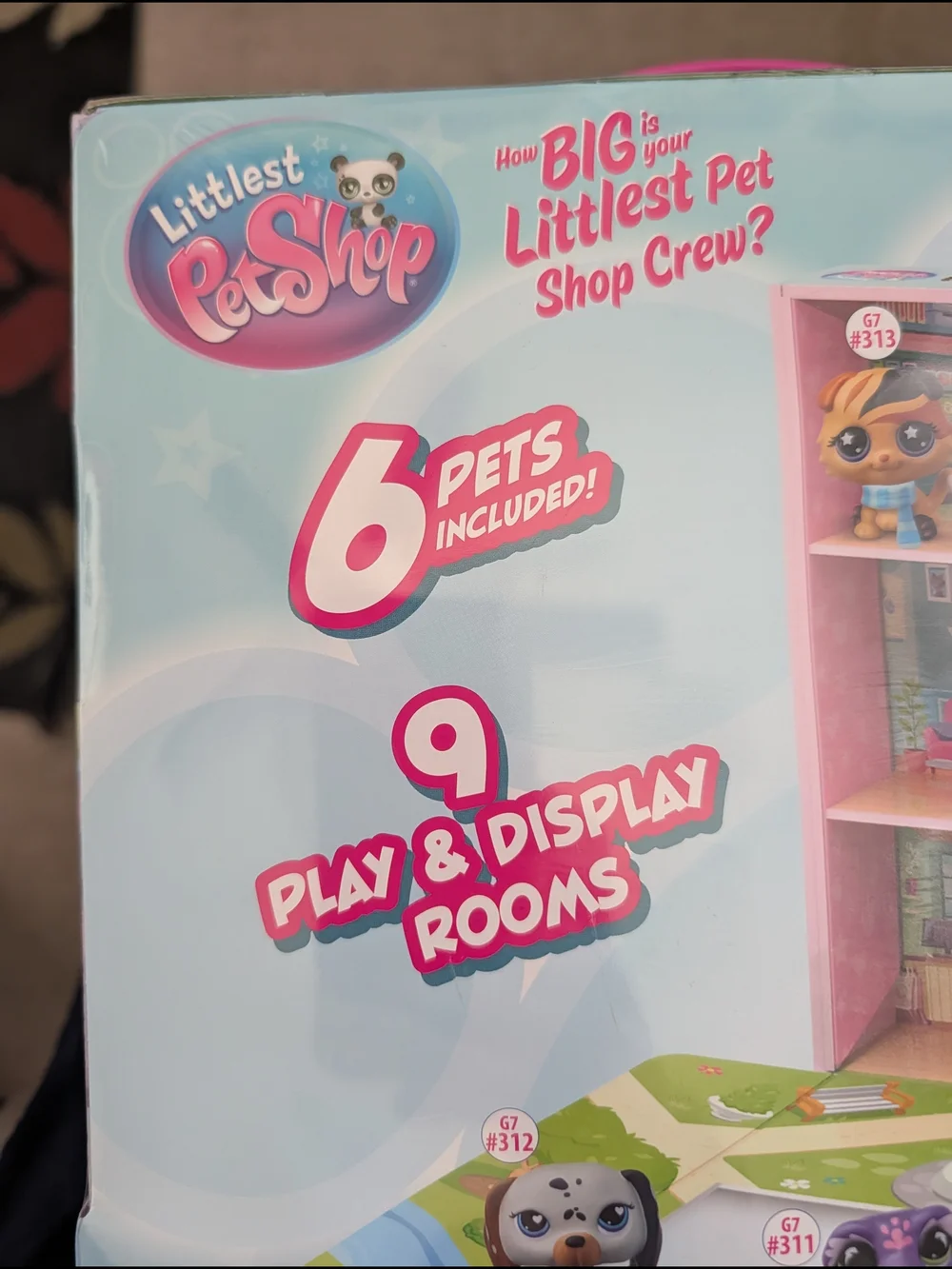 Littlest Pet Shop Pet Boutique Playset - 6 Pets,9 Rooms, & 6 Accessories - LPS